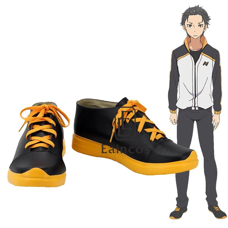 

Anime Re: Life in a Different World from Zero Natsuki Subaru Cosplay Party Shoes Custom Made