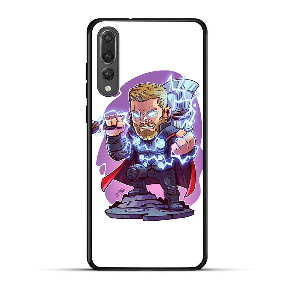 Силиконовый чехол-накладка из мягкого ТПУ с милым чехол для телефона huawei p20 P8 P9 P10