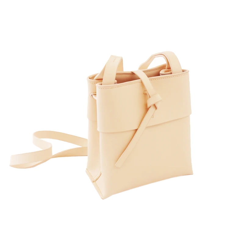 2018 зимняя женская сумка-мессенджер из натуральной кожи светло-желтая воловья