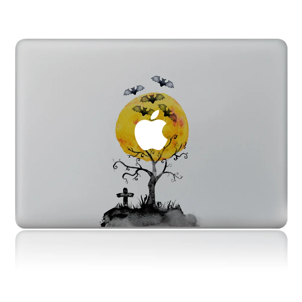 Стикер для ноутбука Dark Bat Moonlight Виниловая наклейка сделай сам Macbook Pro Air 11 13 15