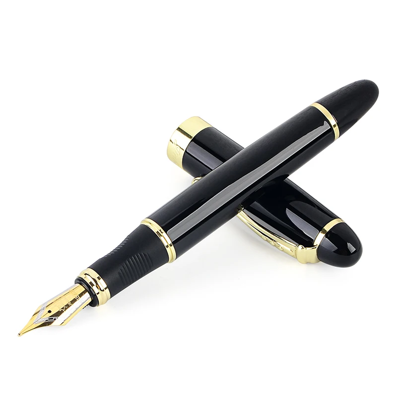 

Высококачественная перьевая ручка Iraurita, роскошная Jinhao 450 полностью Металлическая Золотая Зажимная ручка, канцелярские принадлежности для письма, офисные и школьные принадлежности