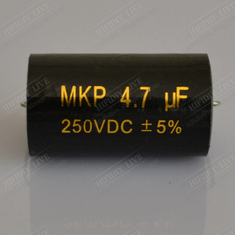Hifidiy LIVE большой propathene конденсатор MKP Неполярные делитель частоты конденсатор с алюминиевой крышкой, аудио питательных 1,0 1,5 2,2 3,3 4,7 5,6 6,8 мкФ