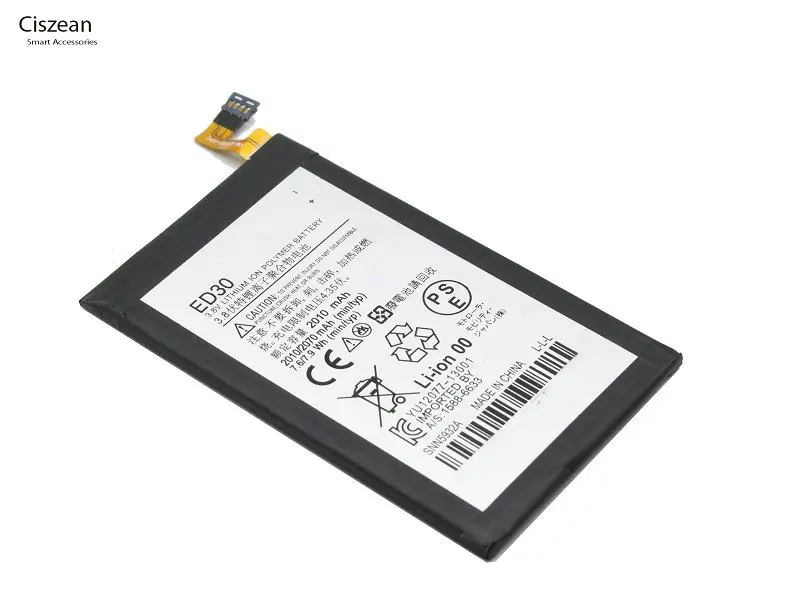 10 шт./лот 2010 мАч ED 30 / ED30 Сменный аккумулятор для Motorola Moto G G2 XT1028 XT1032 XT1033 XT1034 XT1068