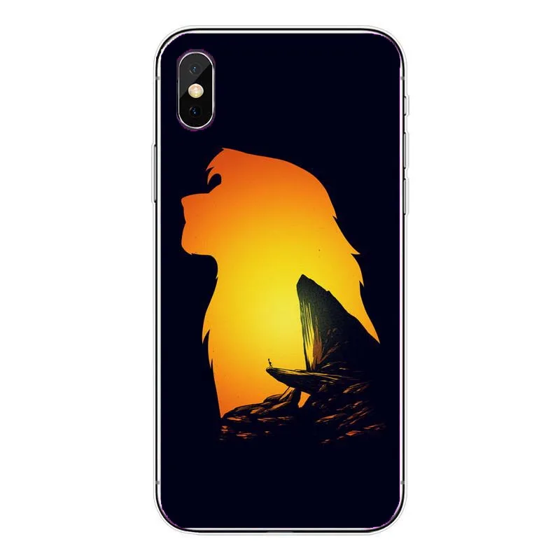 Чехол для телефона Lion King чехол с изображением Симбы вы iphone 8 8Plus 7 Plus 6S SE