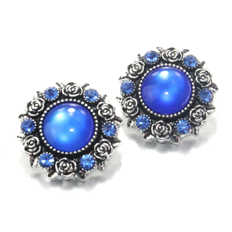 2019 хрустальные металлические кнопки 18 мм для браслета женские браслеты часы