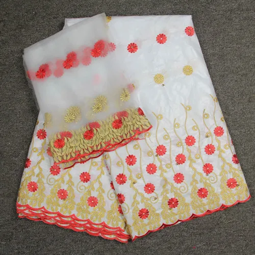 2018 African Bazin Riche Getzner Lace Fabric With Beads High Quality French Net for wedding!A32-137 | Дом и сад