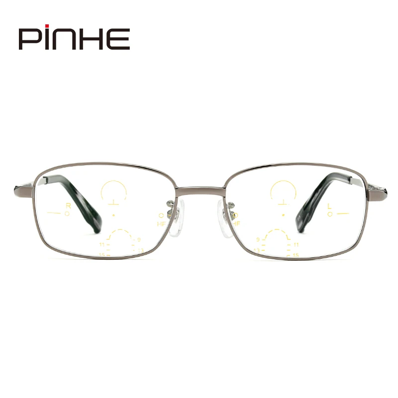 Pinhe Новинка Для мужчин оптических оправ очков компьютер Очки сплав коммерческих