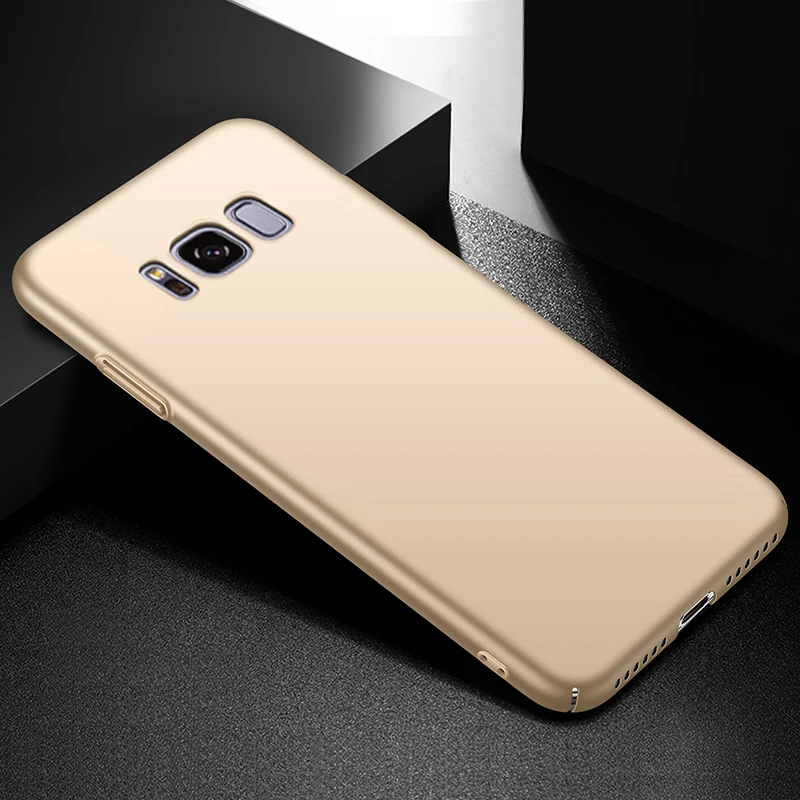 YonLinTan Coque чехол для samsung galaxy S8 S 8 Plus Жесткий ПК на роскошный простой матовый
