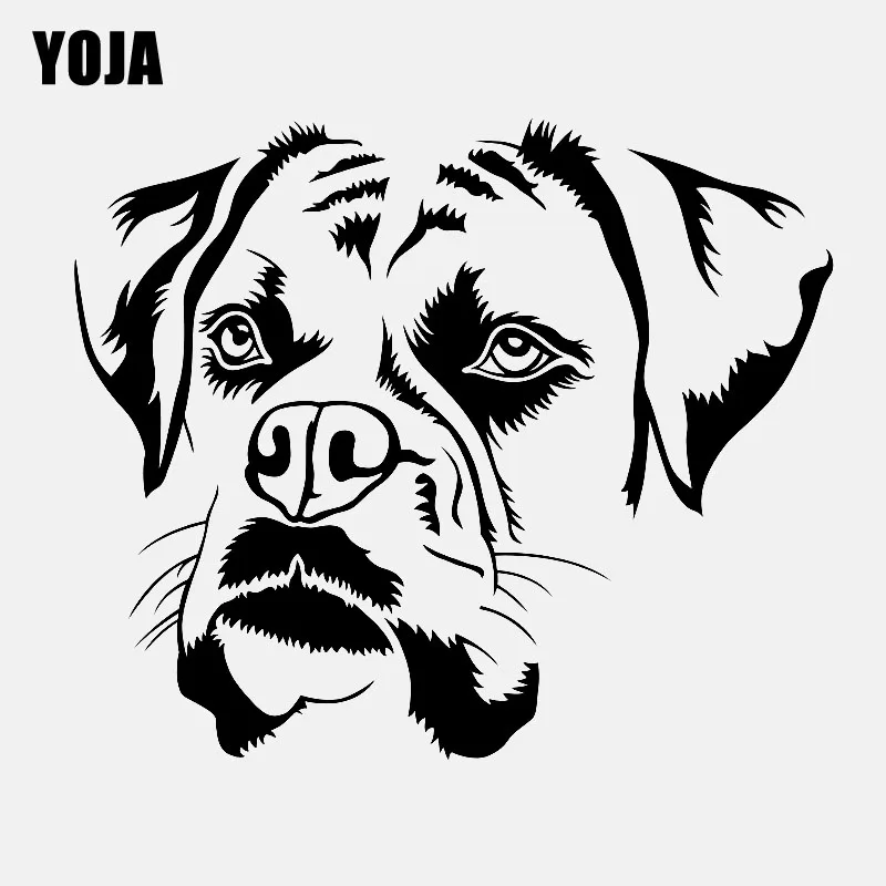 YOJA 60 см * 50 персональный смешной боксер собака настенный стикер домашний Декор