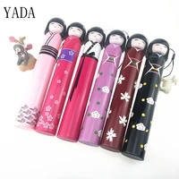 yada japanese kimono doll folding wine bottle umbrella rain creative uv mini umbrella for womens designer gifts umbrellas ys396