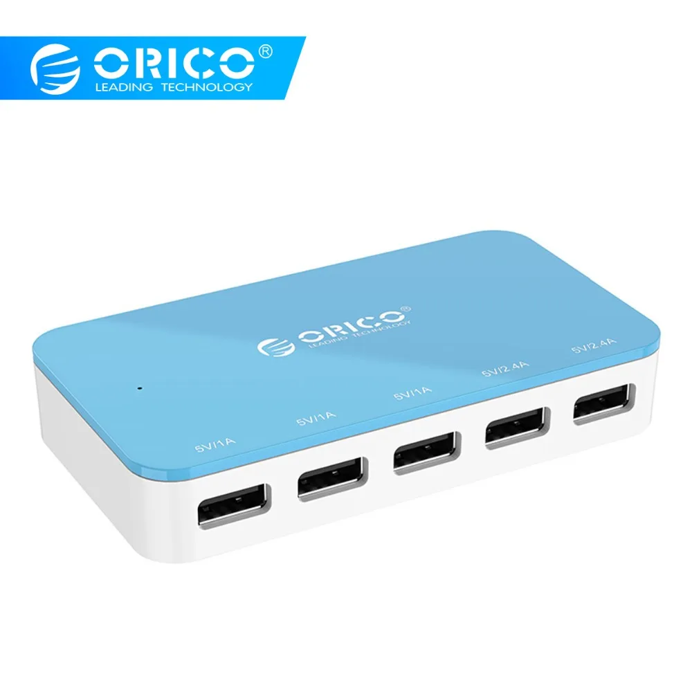 ORICO CSP-5U зарядное устройство для мобильного телефона 5 портов настольное зарядное usb-устройство универсальное умное зарядное устройство для Xiaomiwei huawei samsung