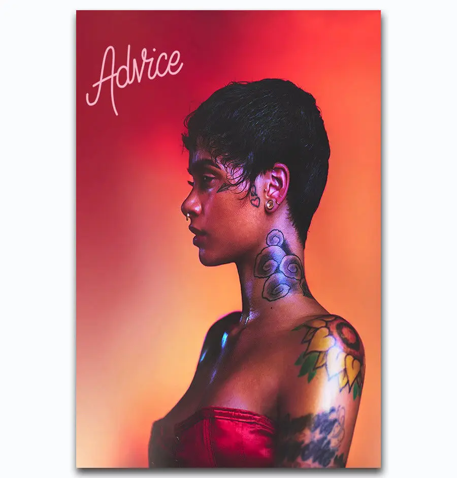 Art Print New Kehlani Advice Pop Music Beauty Girl Star 14x21 24x36 27x40 Inch Silk Poster Wall Canvas Decoration X-812 | Дом и сад