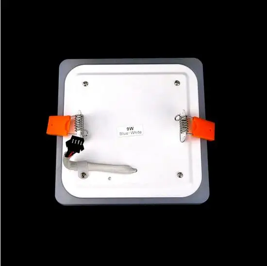 2 шт. ультратонкие квадратные светодиодные потолочные лампы 9 Вт 16 24 Вт|panel light|round