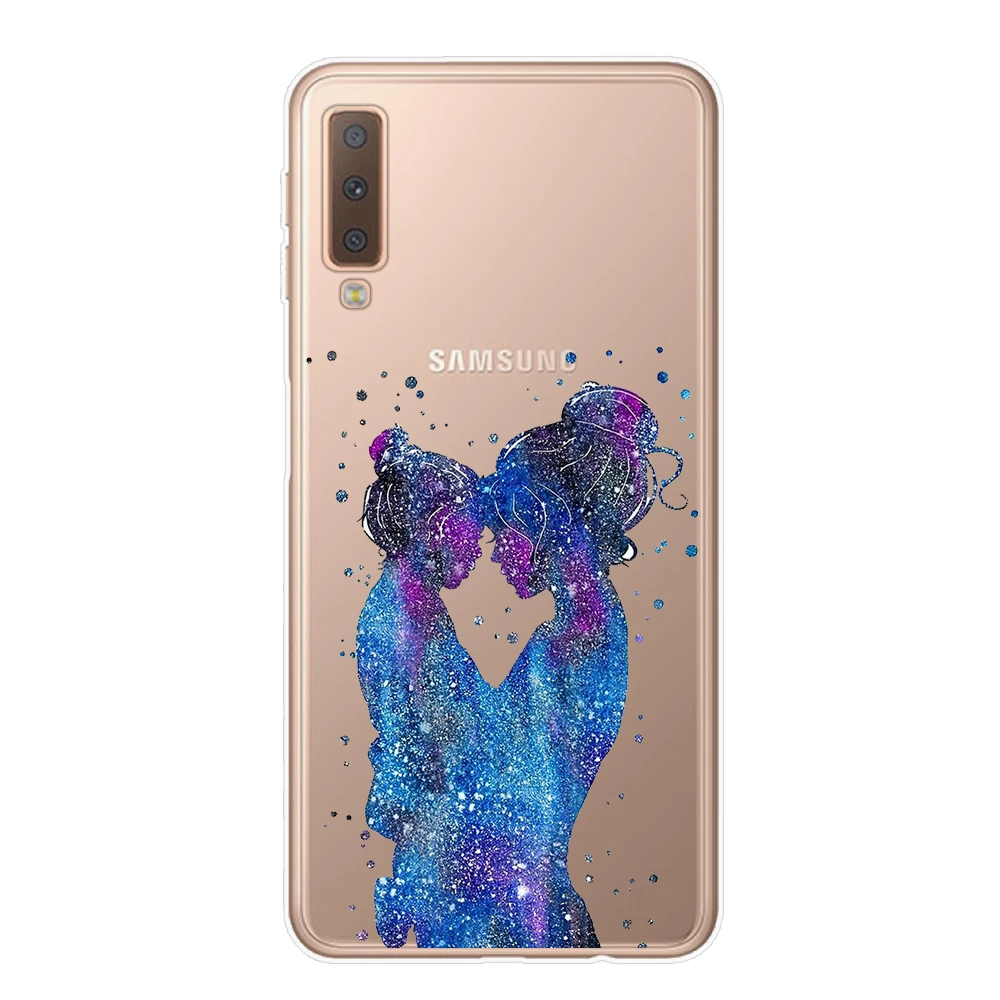 Чехол из ТПУ для Samsung Galaxy A10 A20 A30 A40 A50 A60 A70 A80 A6 A8 Plus A7 A9 2018|Бамперы| |