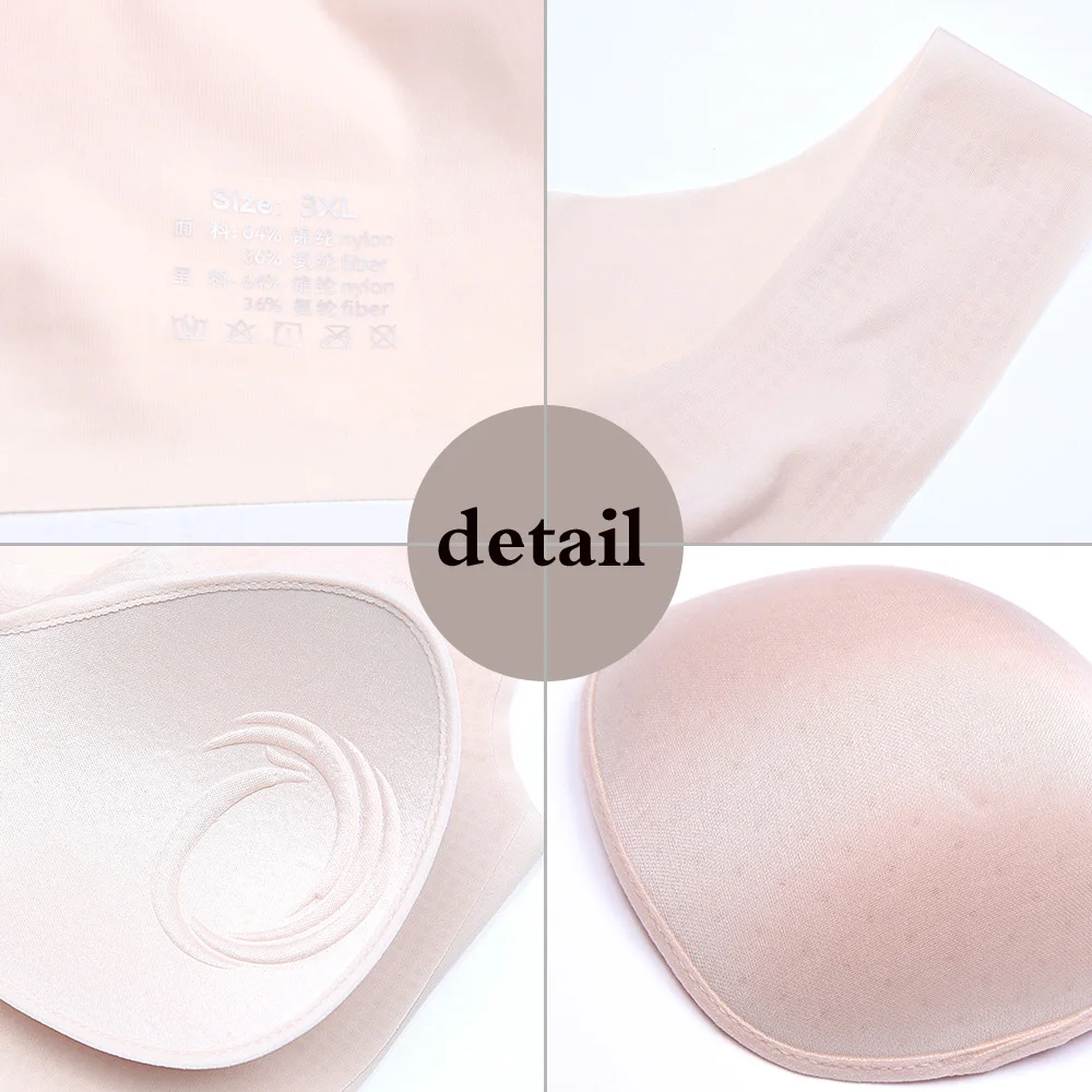 Queenral плюс размеры бюстгальтеры для женщин Женский сексуальный бесшовный