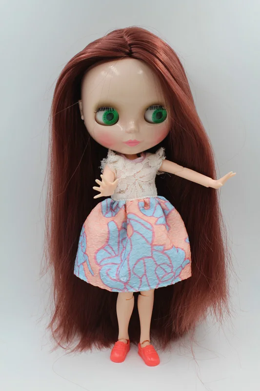 Бесплатная доставка Лучшая Скидка шарнирная самодельная Обнаженная кукла Blyth