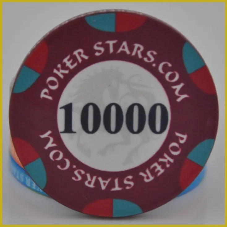 CP-018(A) Покер Stars.com, церемониальные фишки казино, 100 шт в алюминиевом корпусе, бесплатно