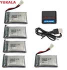 Литиевая батарея 3,7 в 350 мАч 702035 для wltoys XK A100 A110 A120 A130 A150 3-канальный радиоуправляемый самолет