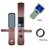 semiconductor fingerprint electronic intelligent lock indoor key app anti theft door fully automaticuid rfid ringone copier