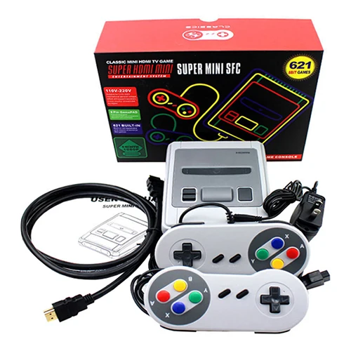 Игровая консоль Mini Classic 621 HDMI tv портативные игровые приставки видеоигры для