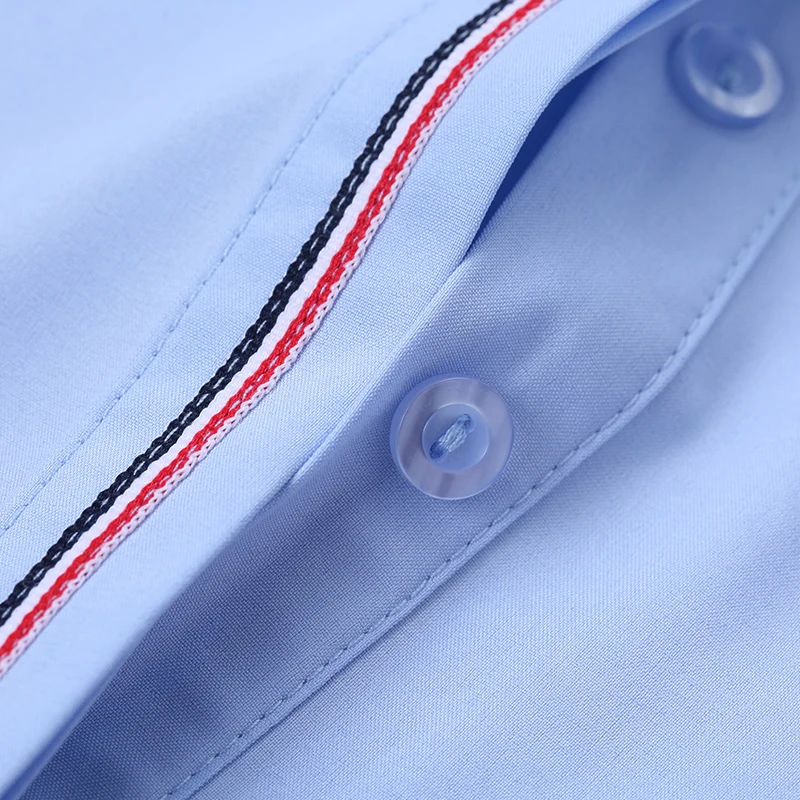 Lenshin Женская Полосатая Рубашка на пуговицах деловой стиль деловая Офисная