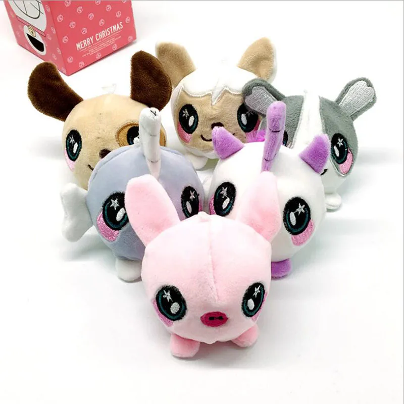 Милые плюшевые медленно отскакивающие игрушки животные каваи медленный подъем сжимает антистресс дети