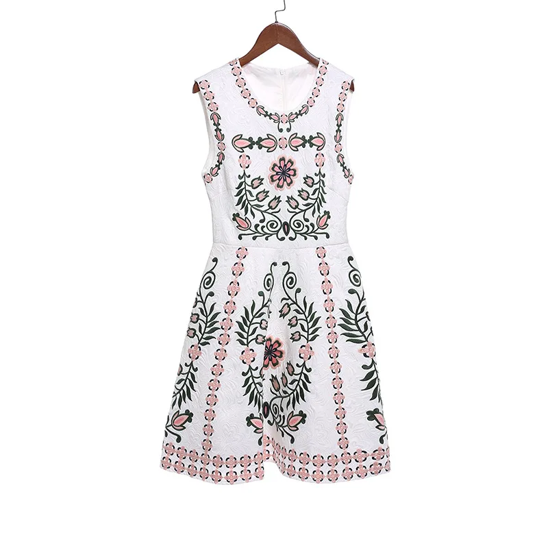 Взлетно-посадочной полосы летнее платье 2017 Для женщин Элегантный Винтаж дамы