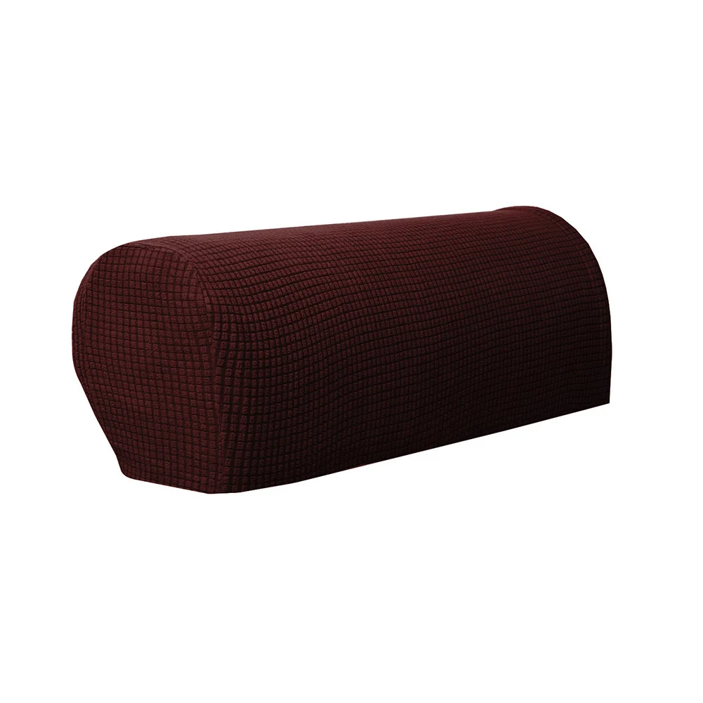 1 пара простой мягкий полярный флис подлокотника эластичные однотонные Цвет