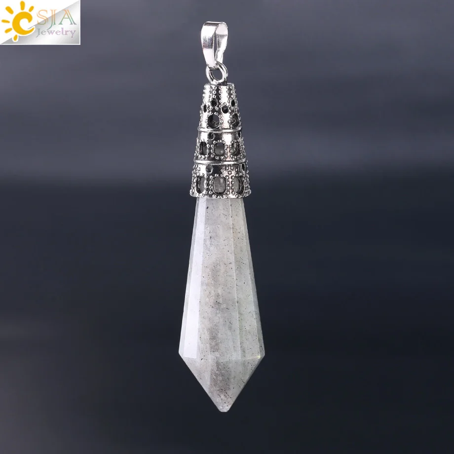 Новое поступление ювелирные изделия CSJA цвет золото искусственный маятник