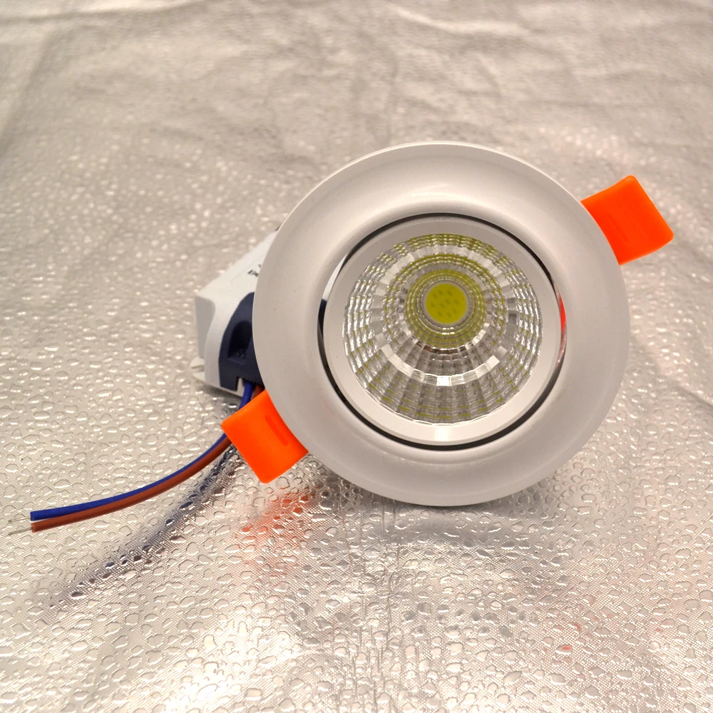 

Free Shipping 5W 7W AC85V-265V LED Ceiling Light Embedded LED Light + LED Driver Home Lighting
