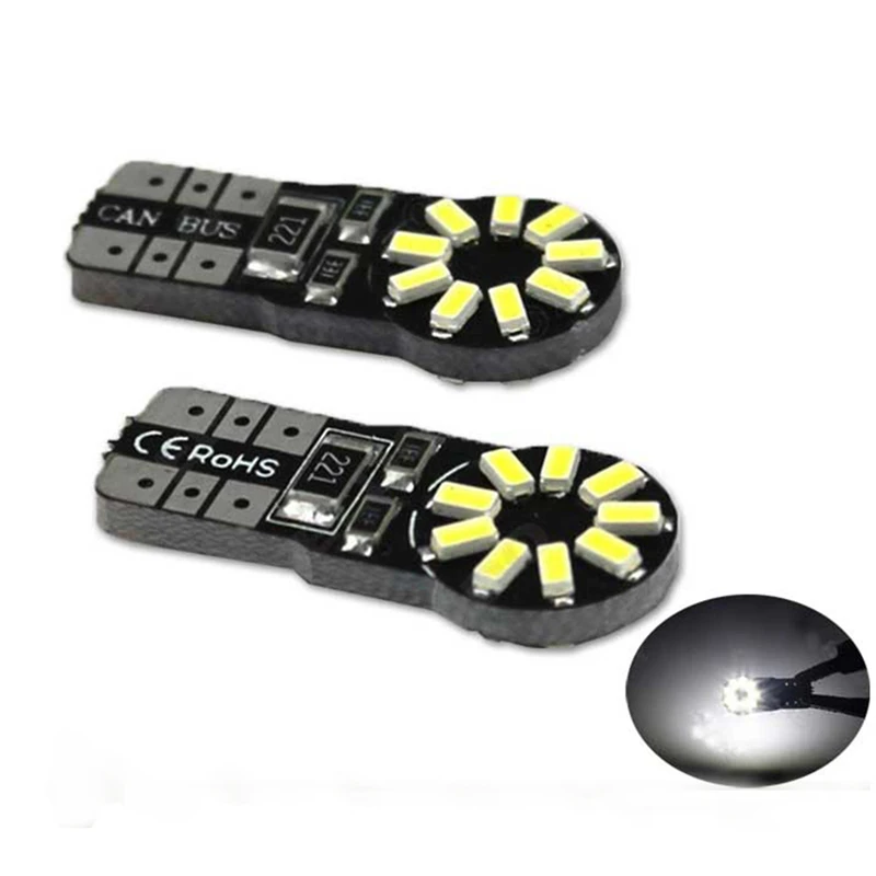 KEYECU 4 шт. супер яркий белый T10 194 168 W5W 3014 18SMD Canbus без ошибок светодиодные лампы|lamp