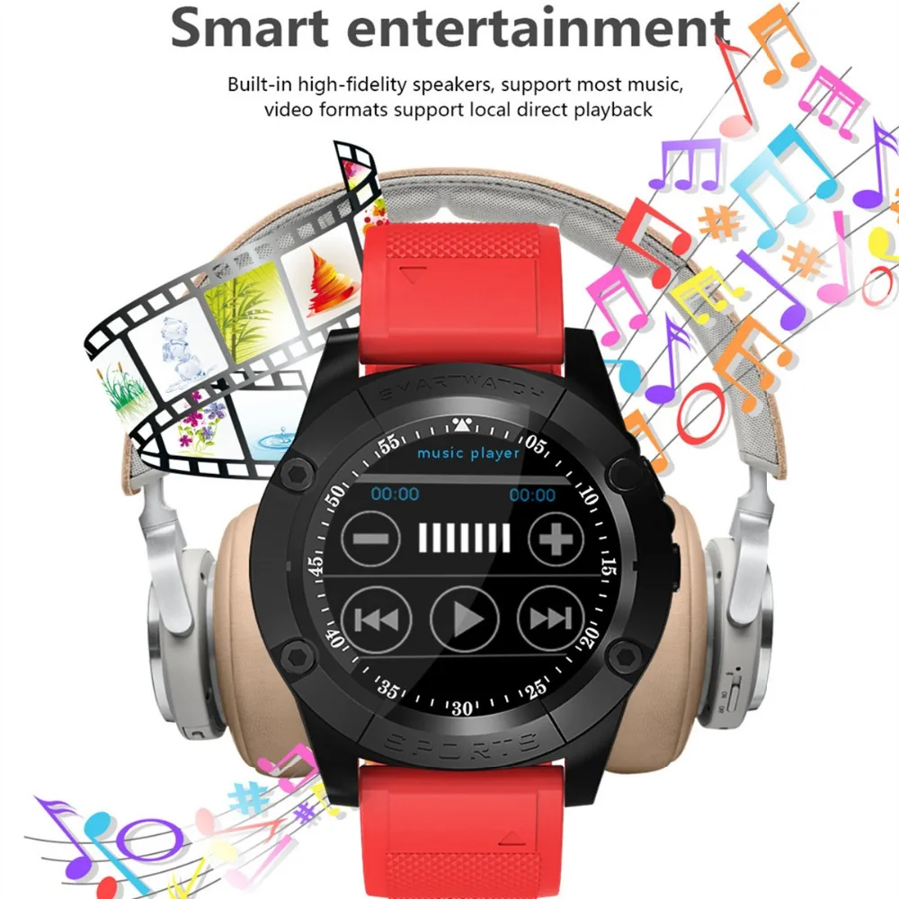 Beseneur Смарт-часы для мужчин поддержка SIM TF карта Шагомер Smartwatch Bluetooth часы телефона