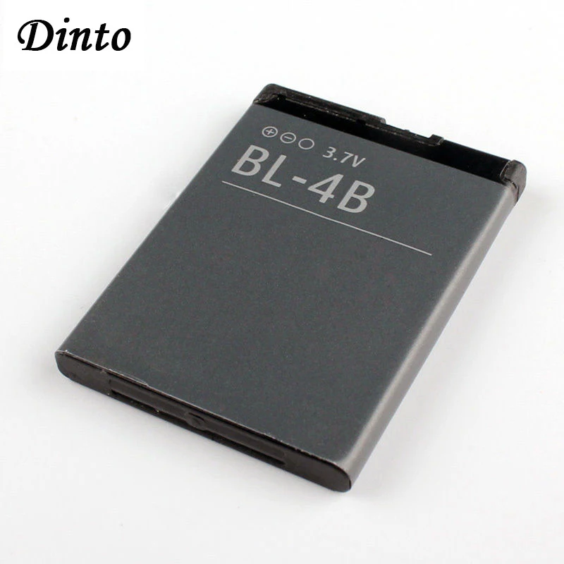 Dinto 700 мА/ч 1 шт. Замена BL-4B BL4B мобильный телефон Батарея для Nokia 2505 3606 3608 2670 2660 2630 5000