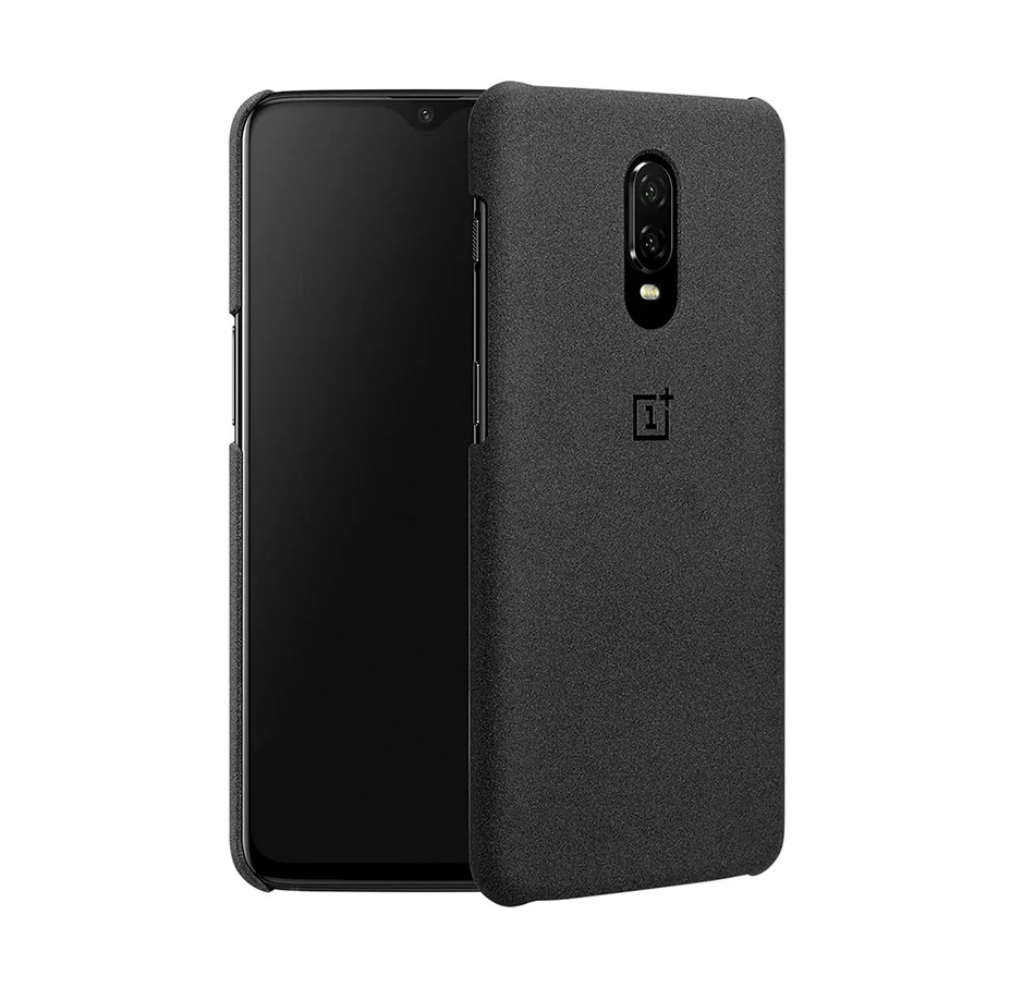 OnePlus 6T защитный чехол Karbon песчаник идеальное соответствие надежная защита заниженный профиль поднятый край