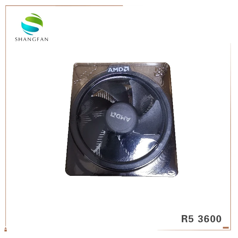 Новая коробка AMD Ryzen 5 3600 R5 3600 3,6 ГГц 6-ядерный 12-нить Процессор процессор 7NM 65 Вт L3 = 32 м 100-000000031 гнездо AM4 с охлаждающим вентилятором