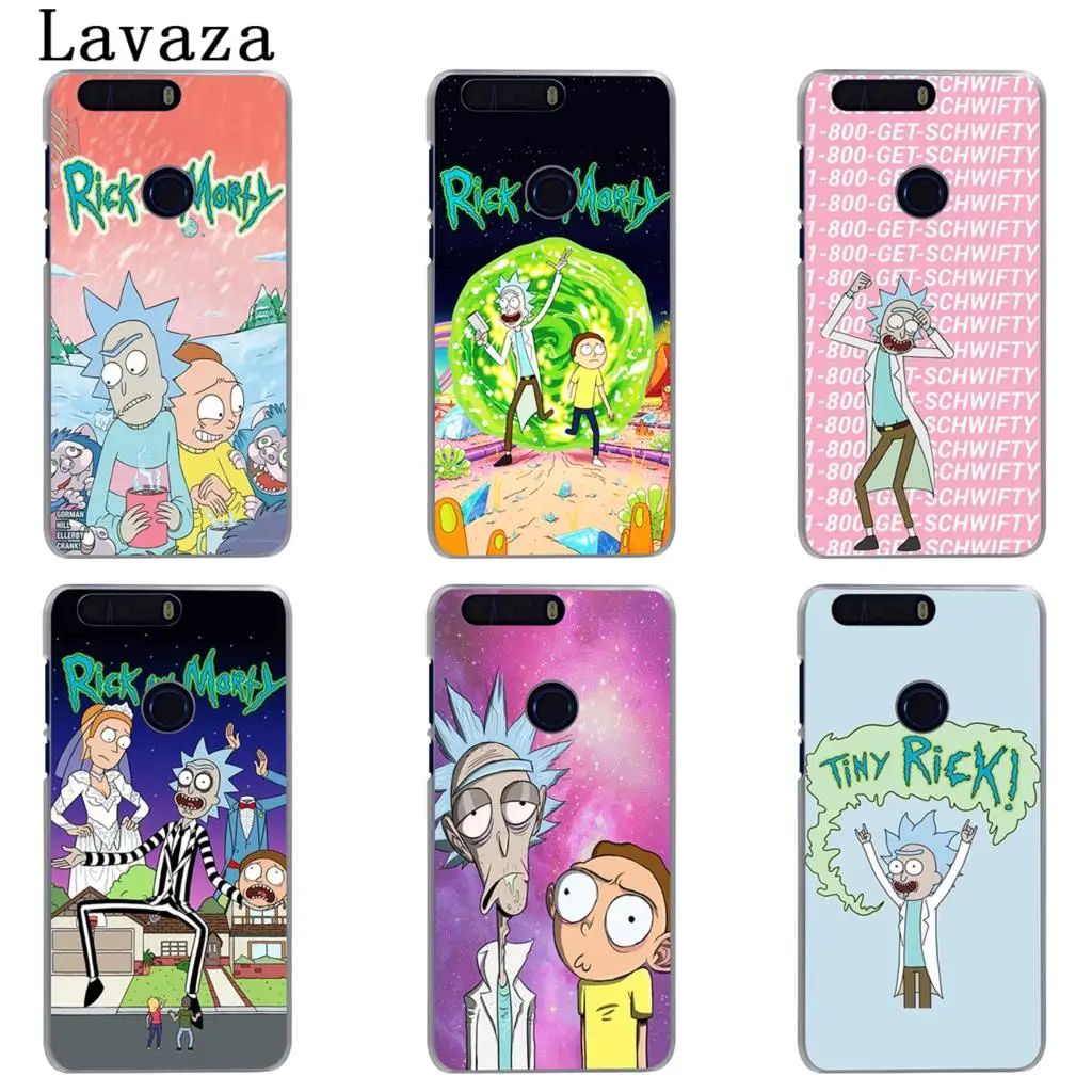 Lavaza сезона Рика и Морти чехол для телефона для huawei Y9 Y7 Y6 Prime Honor 20 10 8C 8X8 9X9 Lite 7C 7X 7A Pro крышка