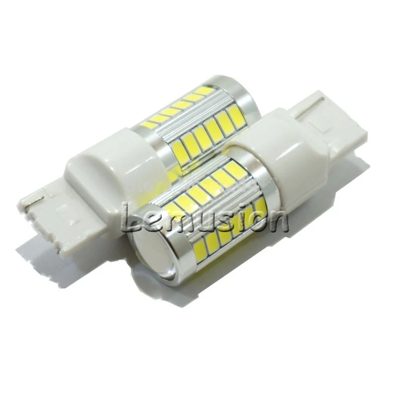 2 шт Автомобильный светодиодный T20 W21W 7440 WY21W 33 5630 5730 SMD Автомобильная резервная
