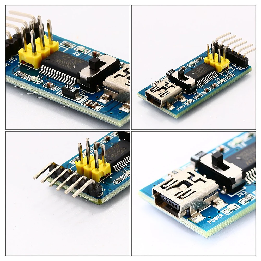 FT232RL FTDI USB адаптер к TTL конвертерный модуль 5V 3 V для Arduino Blue TE321|adapter converter|5v to 5vadapter 5v |