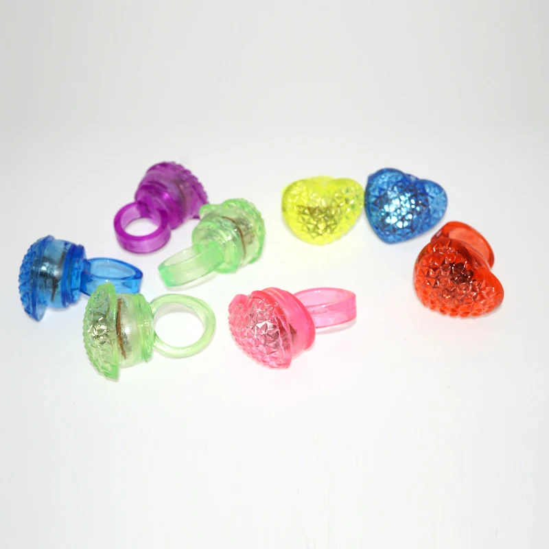 24 шт./лот мягкие эластичные светящиеся игрушки для вечеринки кольца надувные