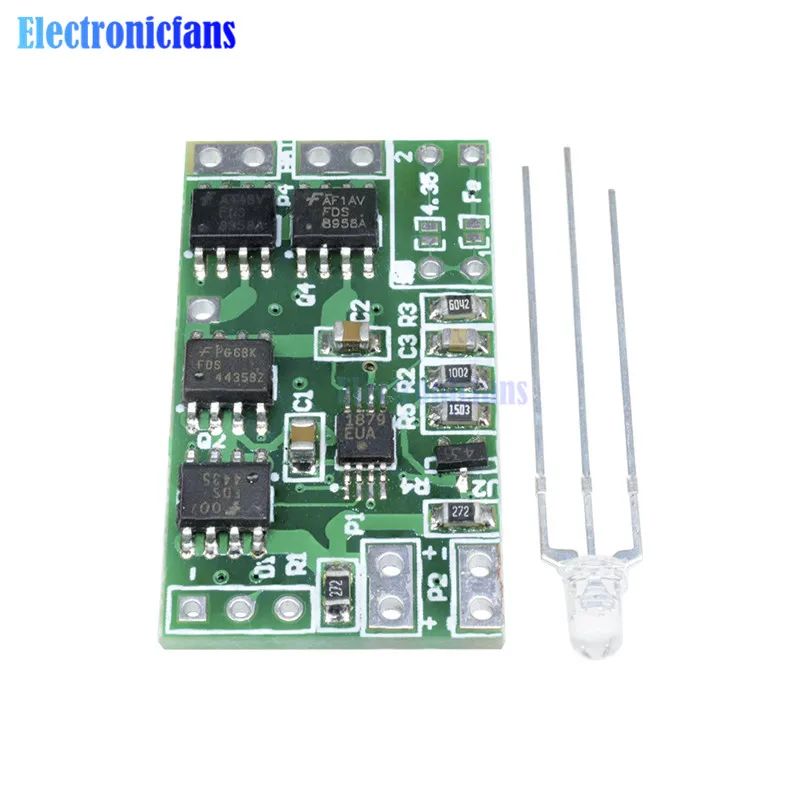 4.35V MAX1879 Charging Module Lithium Battery 18650 PCB Solar Board | Электронные компоненты и принадлежности
