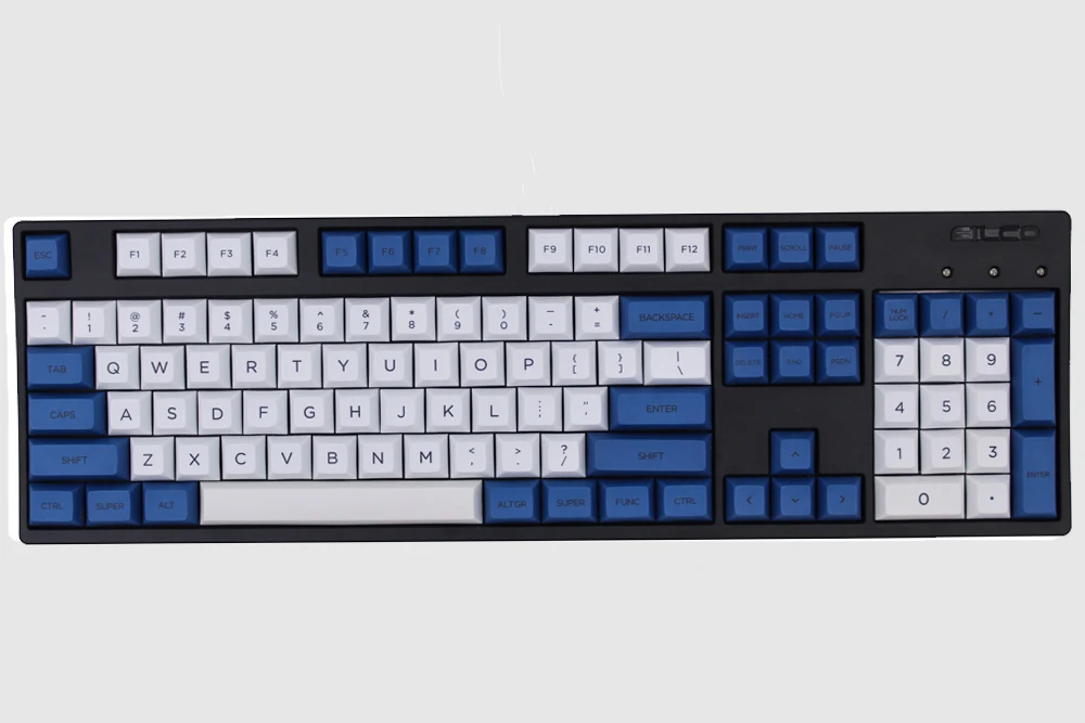MP 145 DOLCH Ретро Цветные DSA брелки PBT краситель сублимированный Keycap Cherry MX Переключатель брелки для проводной USB Механическая игровая клавиатура