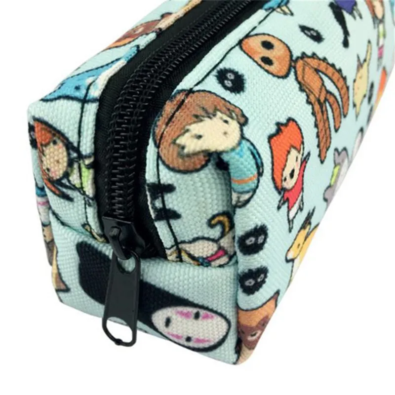 PROMSPLAND мой сосед ручка Тоторо КСС сумка мультфильм Холст Аниме коробка Pencilcase