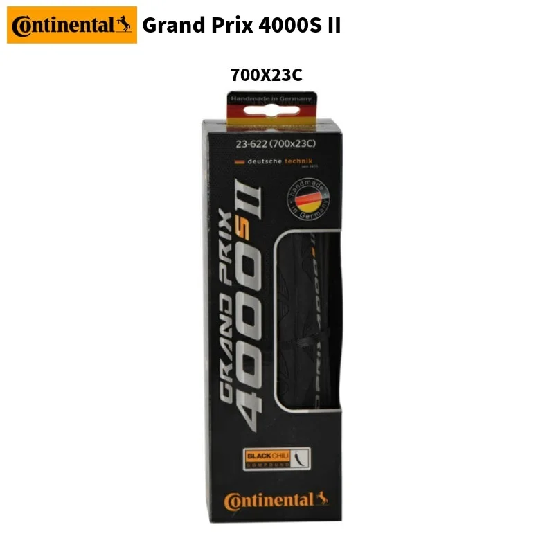 Континентальная оригинальная Grand Prix 4000 S II велосипедная шина 700* 23c/25c Складная шина для шоссейного велосипеда Сверхлегкая Складная шина запчасти для велосипеда