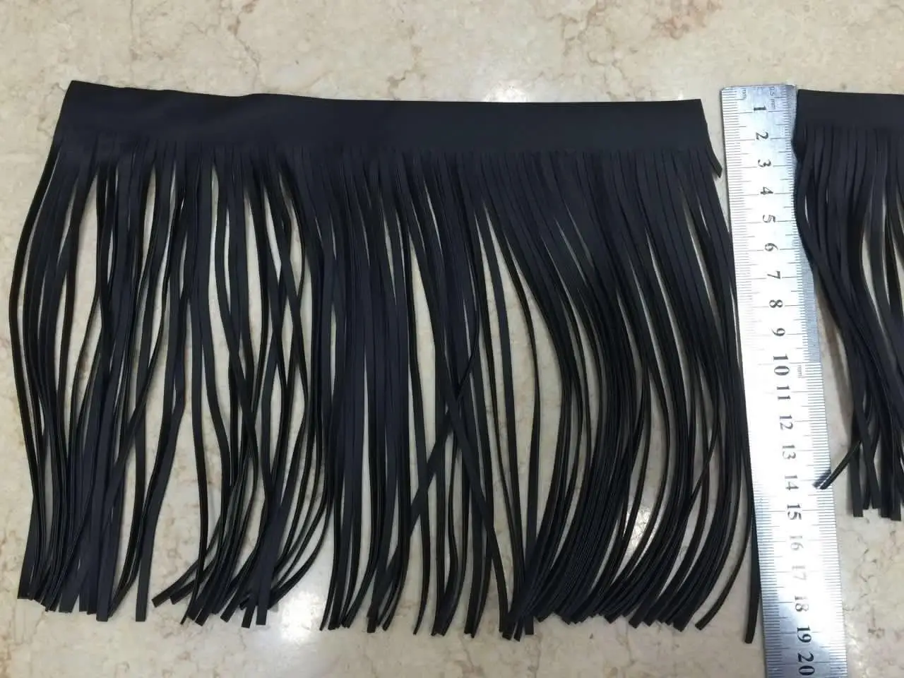 Кожаные аксессуары с кисточками для одежды платье шириной 15 см | Дом и сад