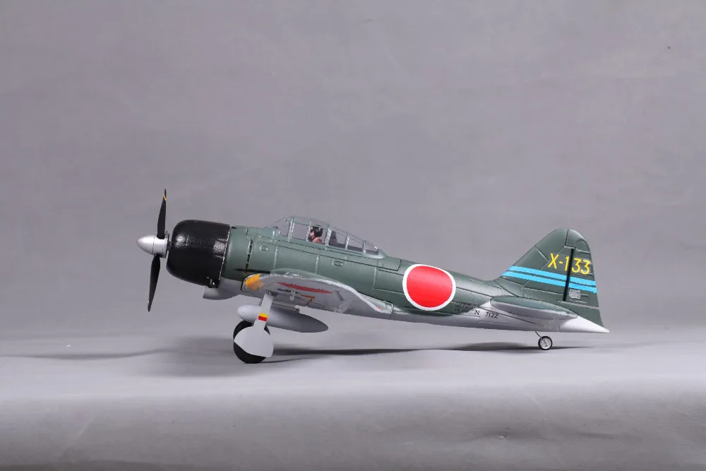 FMS 800 мм Mini Warbird Zero A6M3 Fight V2 RC самолет PNP Duralble EPO Foam Warbird модель самолета Avion дешевые маленькие