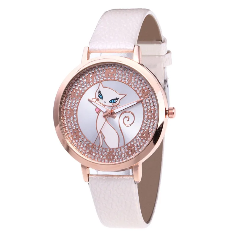 Женские часы Leban Winner с кожаным ремешком спортивные | Наручные