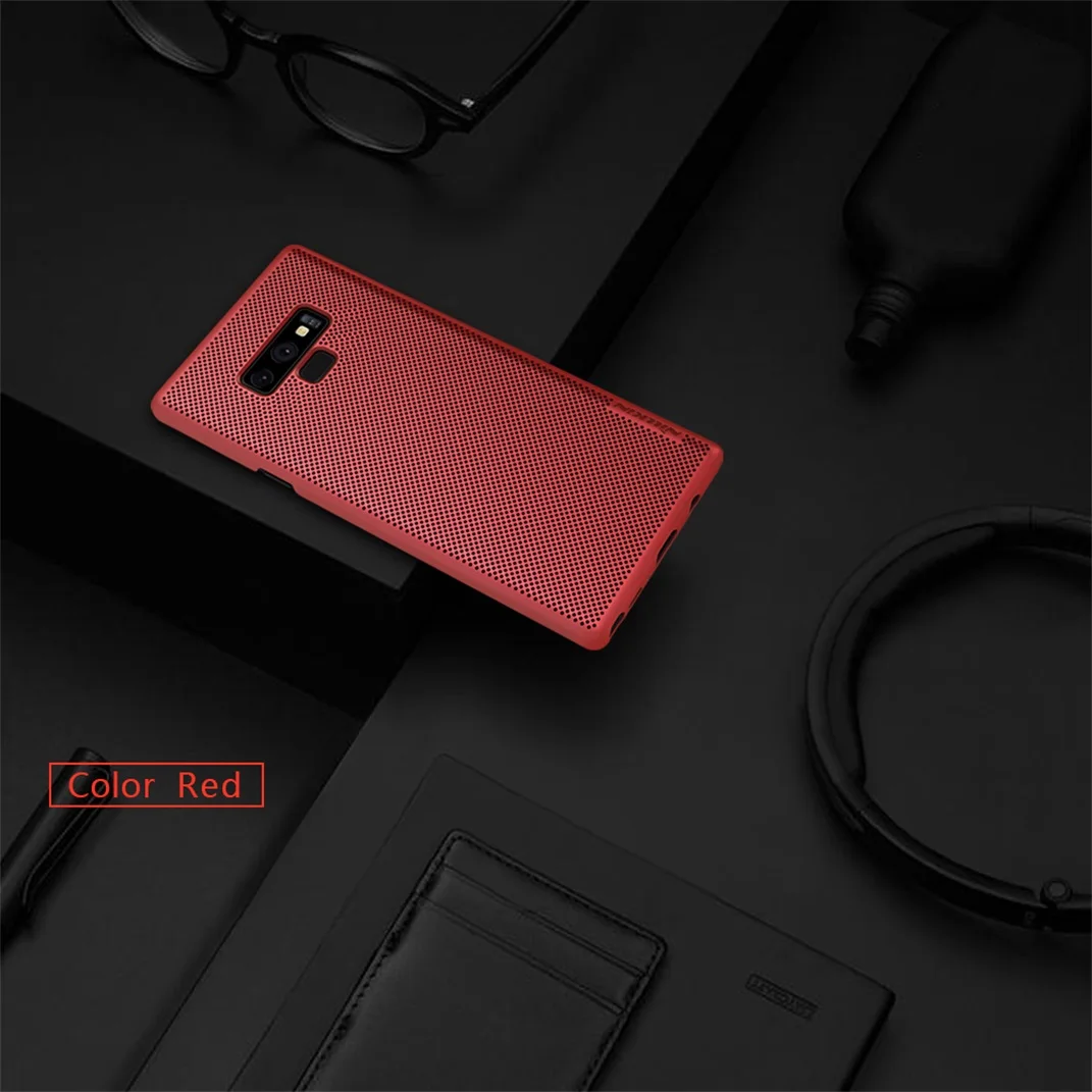 Для samsung Galaxy Note 9 чехол Nillkin легкий выделение тепла рассеивания воздуха чувствовать себя тонкий чехол для телефона для samsung Galaxy Note 9