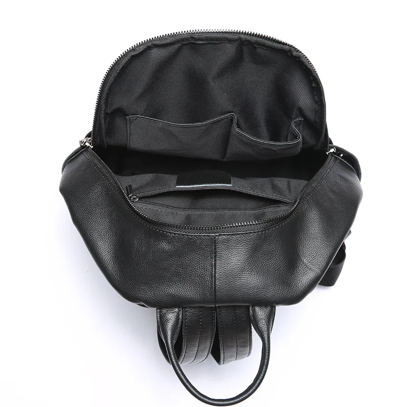 Nuleez Travelling Backpack Women Genuine Leather Cowhide Big Capacity 2021 New Classical Favorite | Багаж и сумки