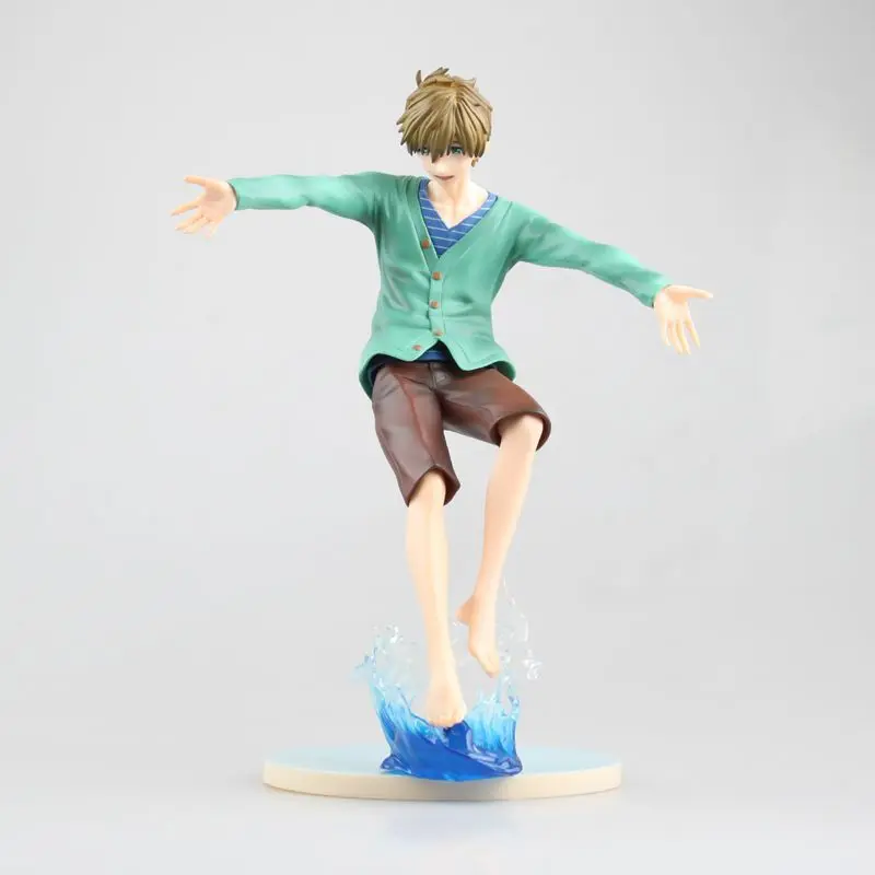 2 20 см аниме бесплатно! Лето Iwatobi swim Club Харука нанасе Тачибана Макото ПВХ фигурка Коллекционная модель игрушки - Цвет: 2