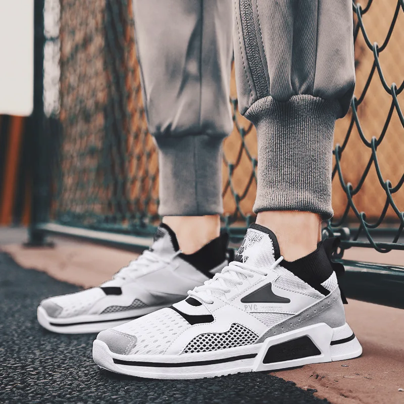 Мужские летние туфли из дышащей сетки Модные Повседневные Дышащие Трендовые для